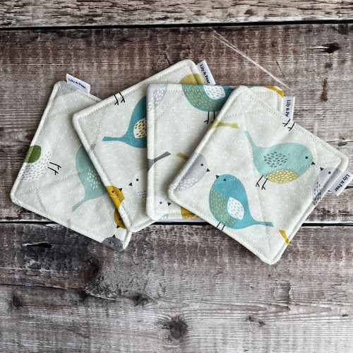Drink quilted coasters set of - drink, coasters,