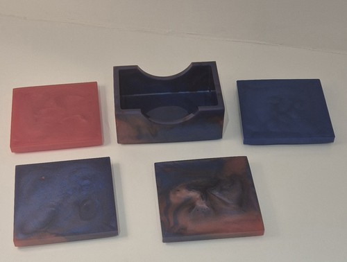 Set blue red epoxy - set,