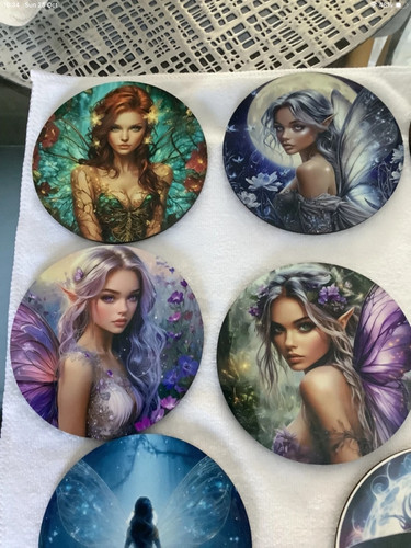 Handmade coasters set - handmade, coasters,