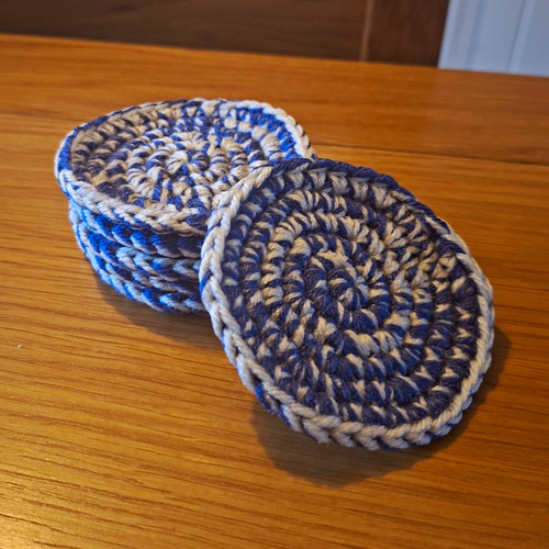 Handmade blue cream - handmade, &