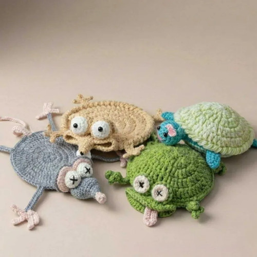Cute handmade crochet animal - cute,