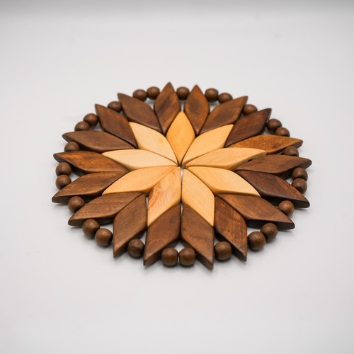 Coaster handmade in - in, brazil