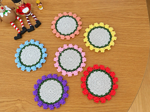 Handmade crochet flower - handmade,