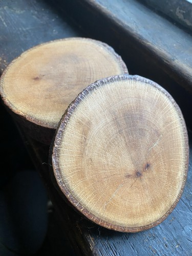 Handmade wood coasters rustic - coasters,