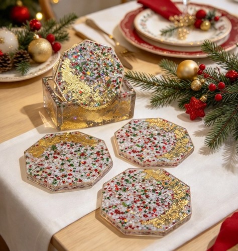 Handmade christmas resin - handmade,