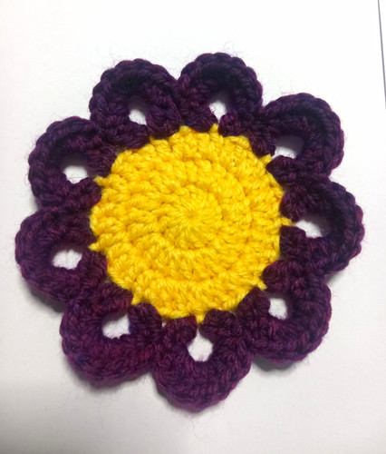 Handmade crochet flower - crochet,