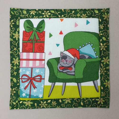 One handmade christmas cat - handmade,