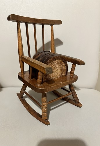Vintage wooden rocking - vintage, chair