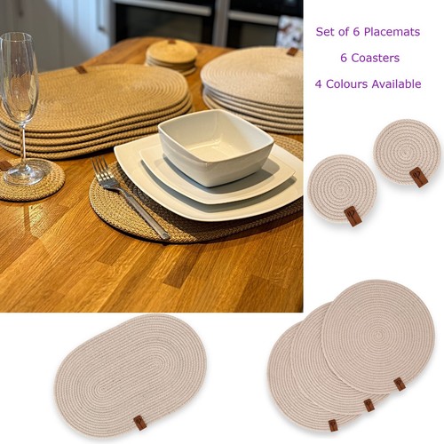 Set placemats or 6 - of,