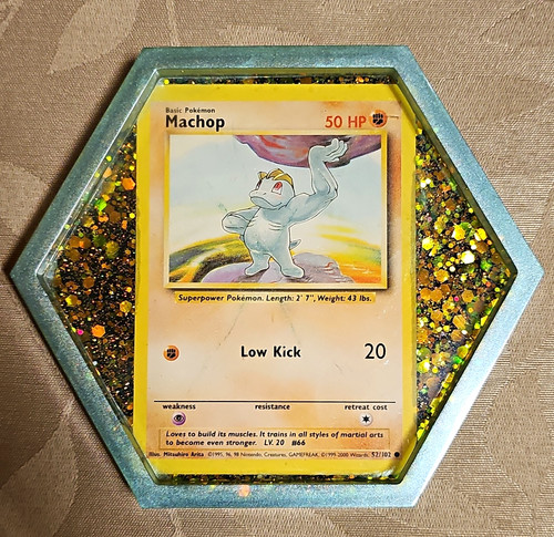 Handmade resin machop - resin,