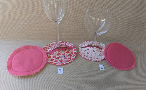 Handmade wine glass - handmade, slipper