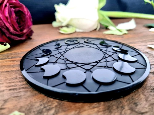 Moon lunar coasters handmade - lunar,