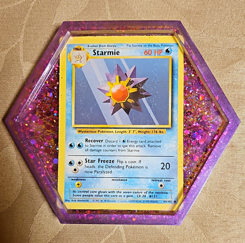 Handmade resin starmie 102 - handmade, 64/102
