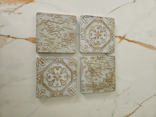 Coasters handmade tile - 4,