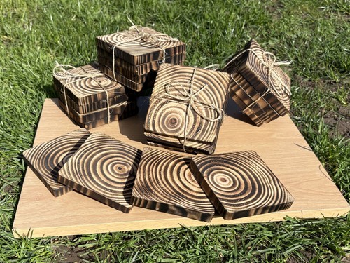 Coasters handmade natural - coasters,,