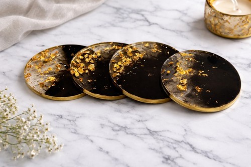 Handmade black gold - black,