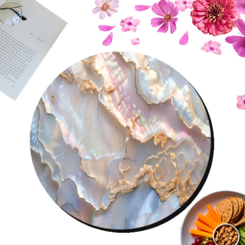 Coasters marble pink opal - marble,